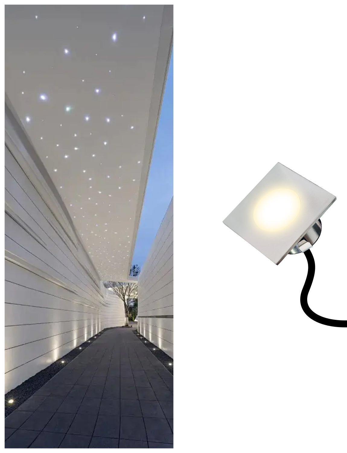 MALORY Stainless Steel 4W Low Voltage Recessed LED Deck & Step LightsοΌMLR-SSG10~12οΌ