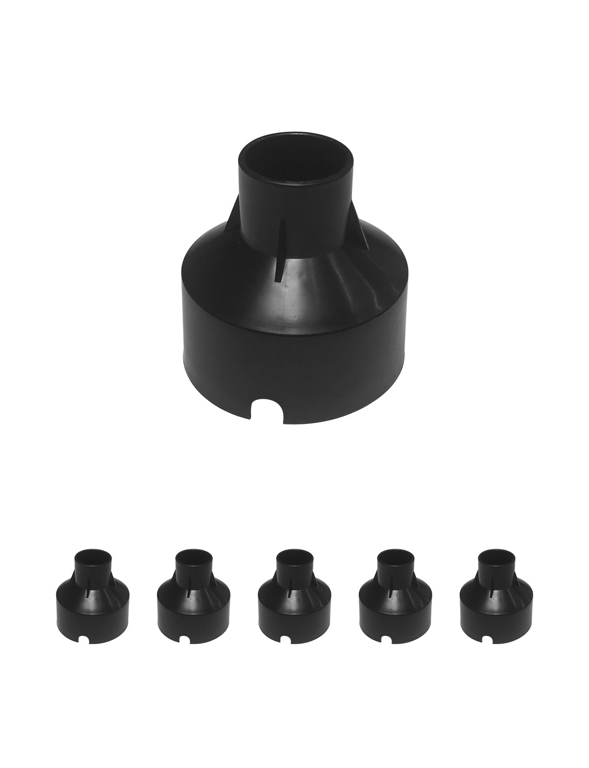 MALORY PVC Sleeve for LED Recessed Ground Lights Protective Housing Embedded Part 6pack(MLR-H01~03)