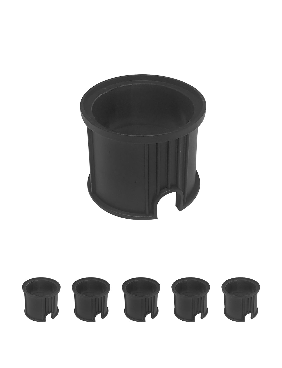 MALORY PVC Sleeve for LED Recessed Ground Lights Protective Housing Embedded Part 6pack(MLR-H01~03)