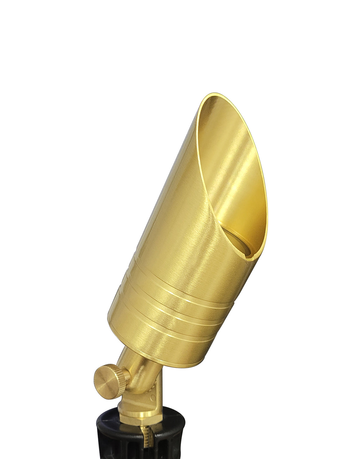 MALORY 12V Low Voltage Brass LED Spot Light (Bronze, Brass) for Outdoor Landscape(MLR-S05)