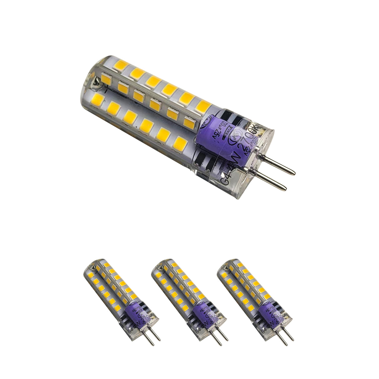 4W G4 LED bulb 4 pack for landscape lighting