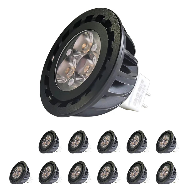 5W MR16 LED bulb outdoor waterproof front view