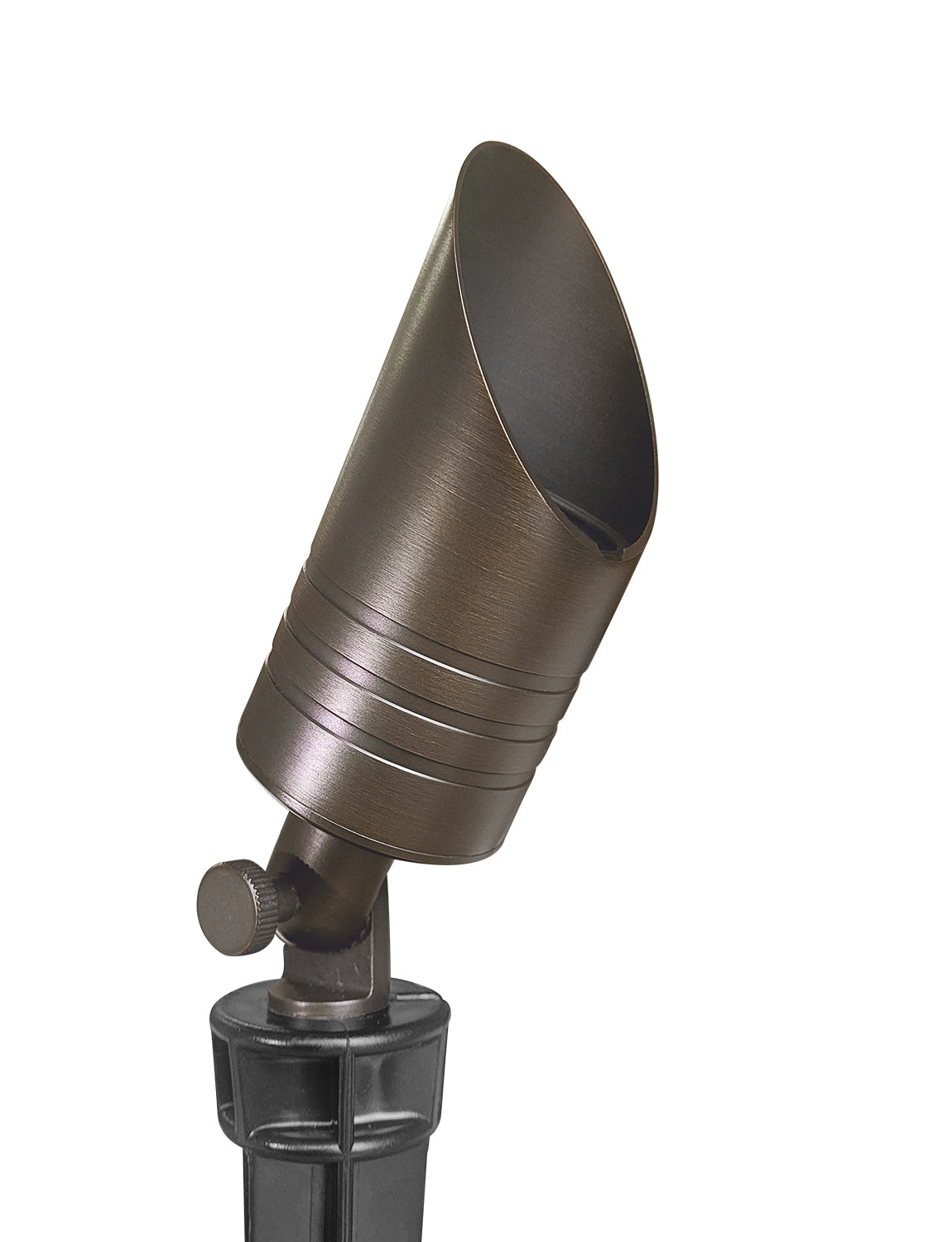 MALORY 12V Low Voltage Brass LED Spot Light (Bronze, Brass) for Outdoor Landscape(MLR-S05)