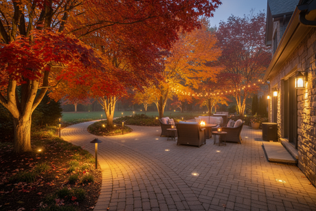 Fall Landscape Lighting: Tips for A Cozy Outdoor Atmosphere