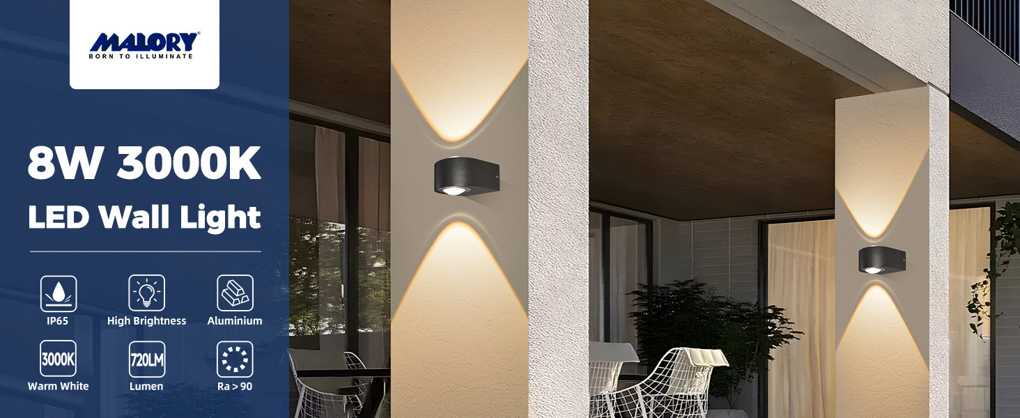 New Release: MALORY MLR-W01 — Modern Design Meets High-Performance Outdoor Lighting