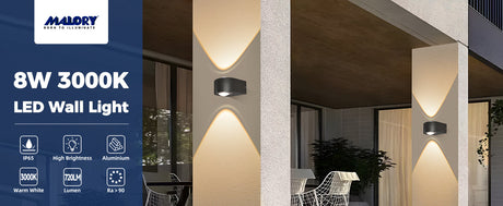 New Release: MALORY MLR-W01 — Modern Design Meets High-Performance Outdoor Lighting