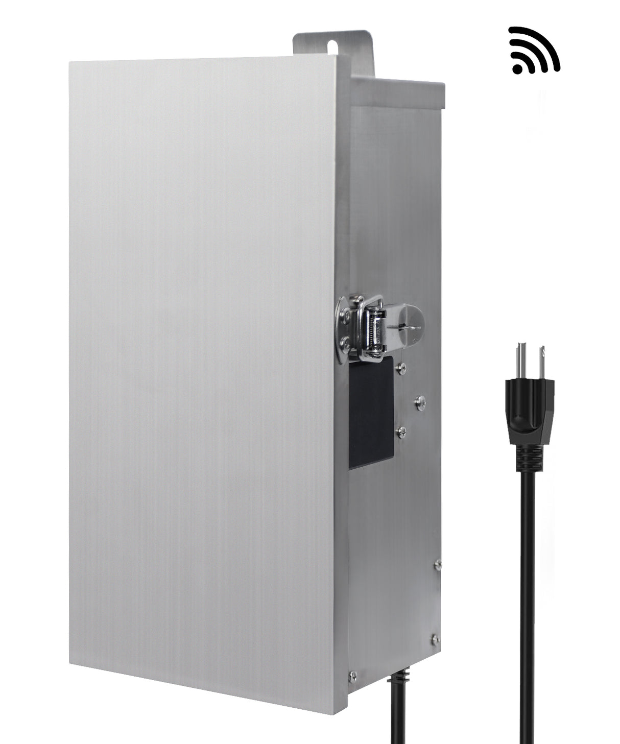 MALORY 300W Smart Wi-Fi Low Voltage Landscape Transformer, 3-Zone 12V/13V/15V AC Weatherproof Stainless Steel Power Pack