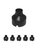 MALORY PVC Sleeve for LED Recessed Ground Lights Protective Housing Embedded Part 6pack(MLR-H01~03)
