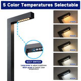 Malory MLR-P09 Modern Low Voltage LED Path Light – 5CCT Selectable & Dimmable