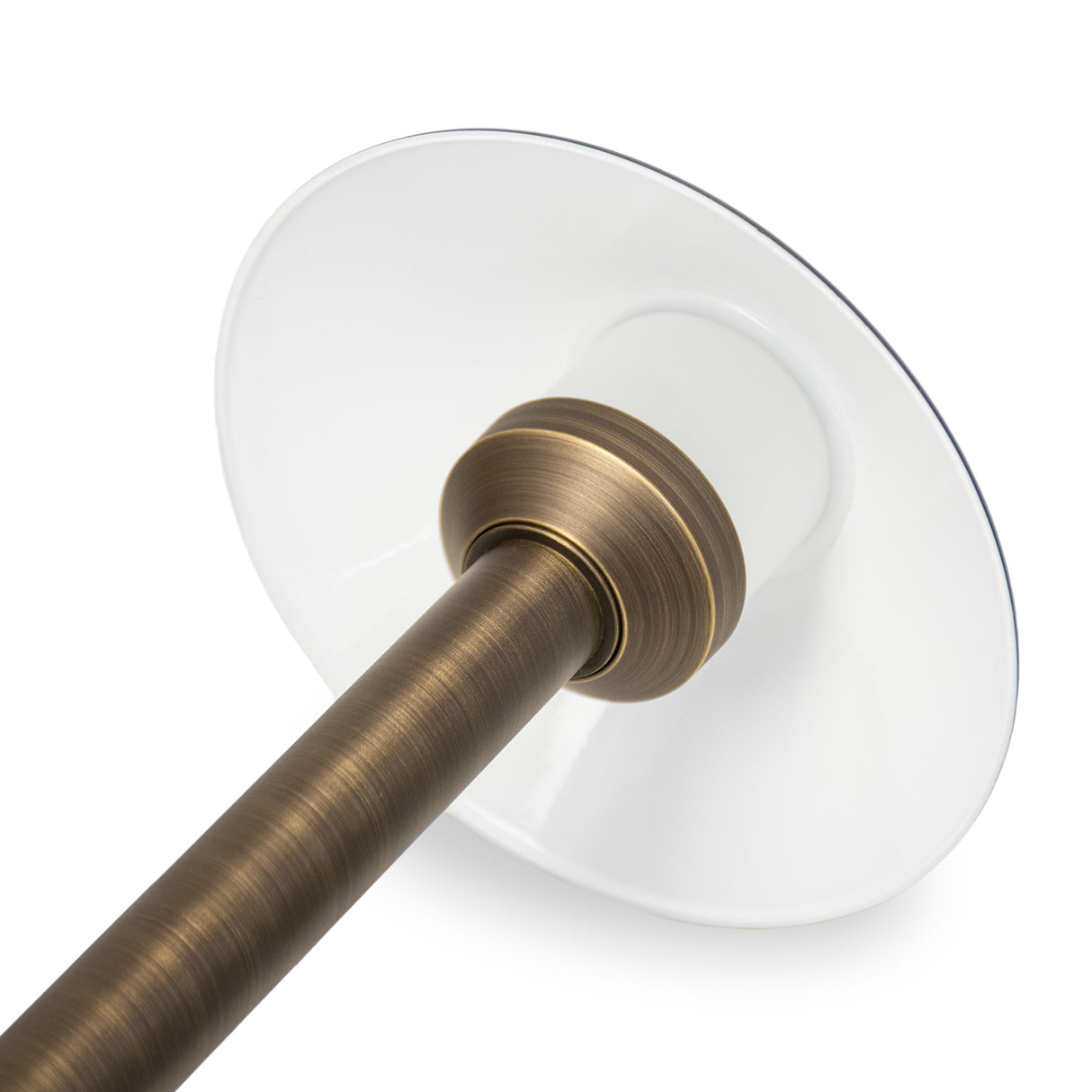 MALORY MLR-P01 Brass Low Voltage LED Path Light for Walkways & Garden