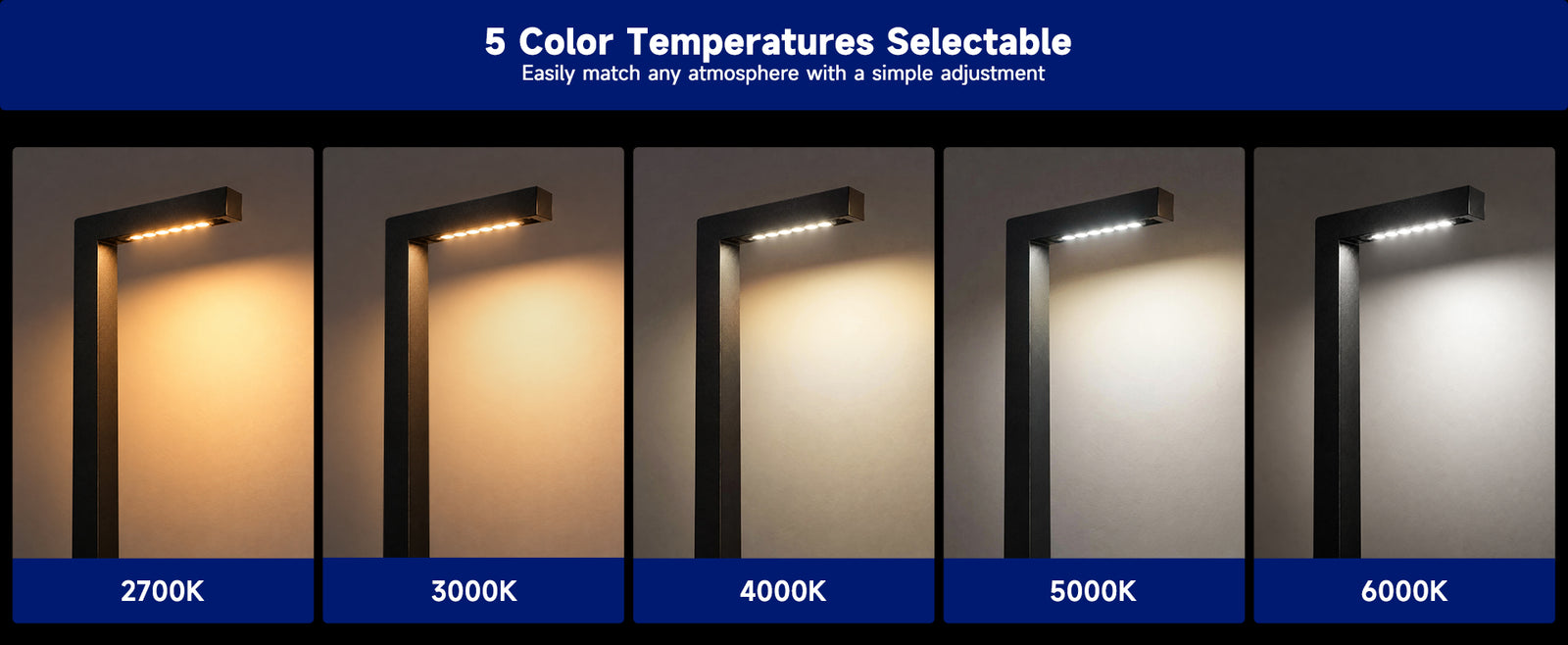 5CCT Selectable & Dimmable