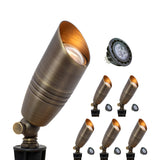 Malory_S02_Solid_Brass_Landscape_Spotlight with 6 packs