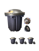 Brass inground landscape light MLR-G06 two direction turret for outdoor uplighting