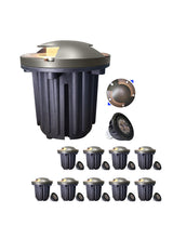 Brass inground landscape light MLR-G06 two direction turret for outdoor uplighting