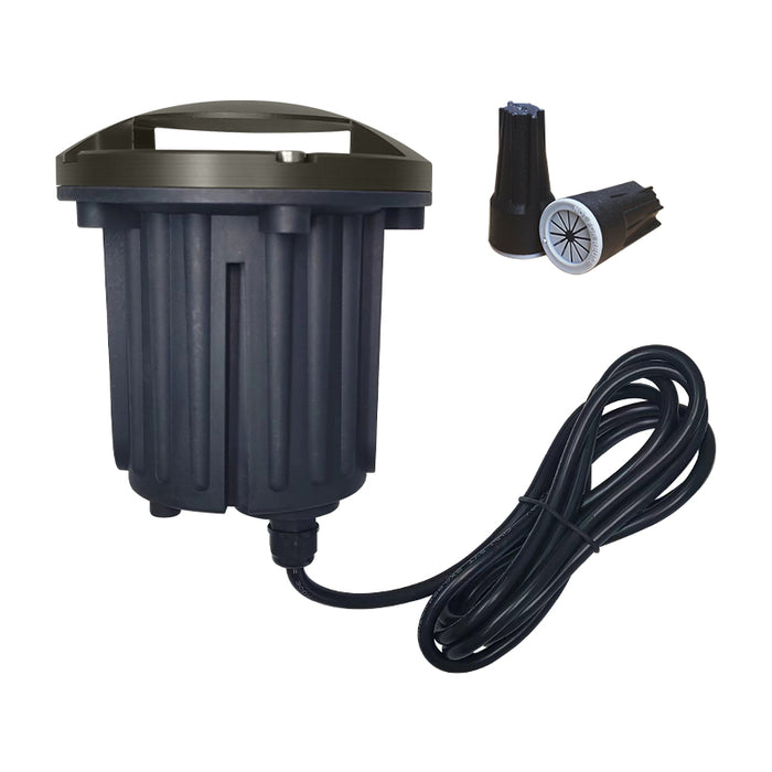 Brass inground landscape light MLR-G06 two direction turret for outdoor uplighting