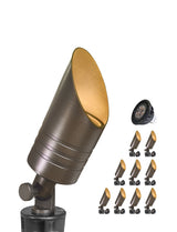 Solid brass landscape spot light MLR-S05 for outdoor accent lighting