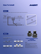 LED recessed deck step light MLR-SSG01-03- installed on outdoor stairs