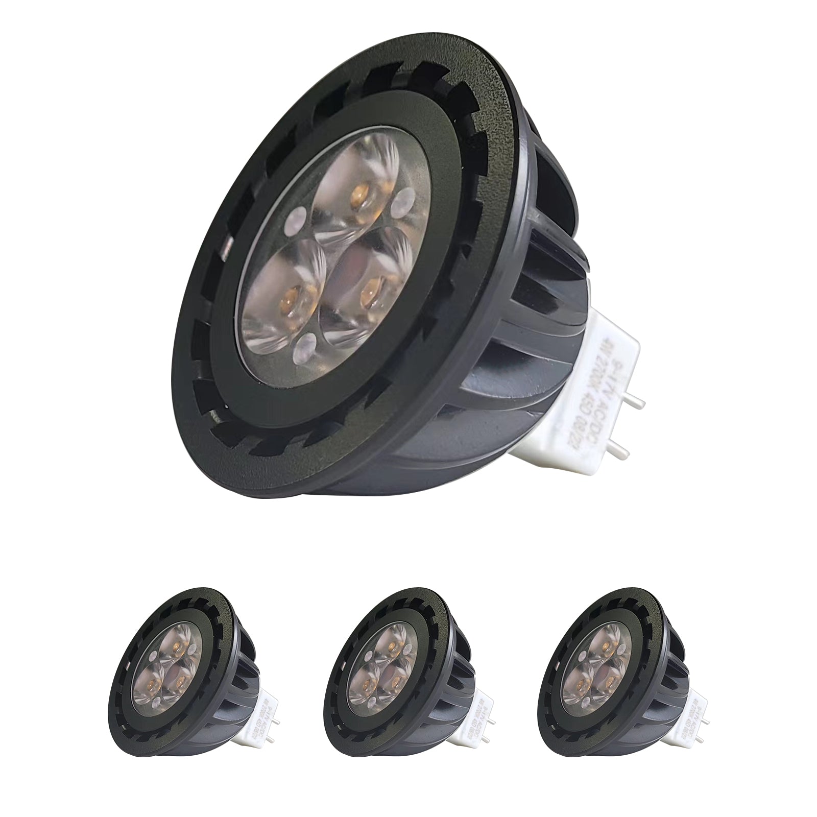 MALORY Hex Louver Lens for MR16 Bulb – Aluminum | 10-Pack MLR-AS01