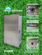 Internal design of 600W low voltage landscape lighting transformer