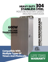 600w-low-voltage-landscape-lighting-transformer-front-view-mlr-to04