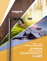 Adjustable brass path light MLR-P06 for outdoor landscape lighting