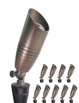 Brass landscape spot light MLR-S02 adjustable outdoor spotlight fixture